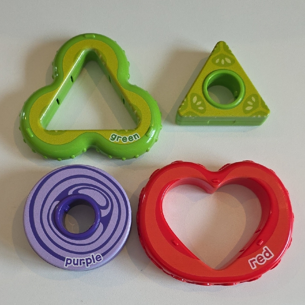 Toddler Toys - Leapfrog Stackable Burger Toy And Animal Push Cars - Picture 3 of 10